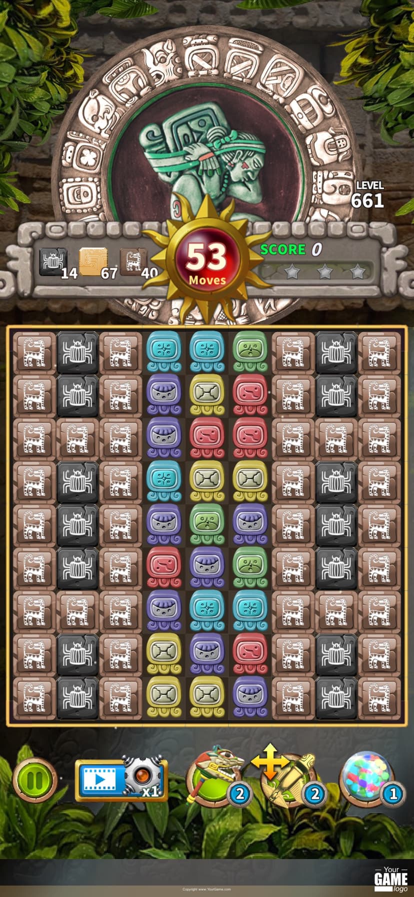 Glyph of Maya Match 3 Puzzle screenshot 8 - screenshot