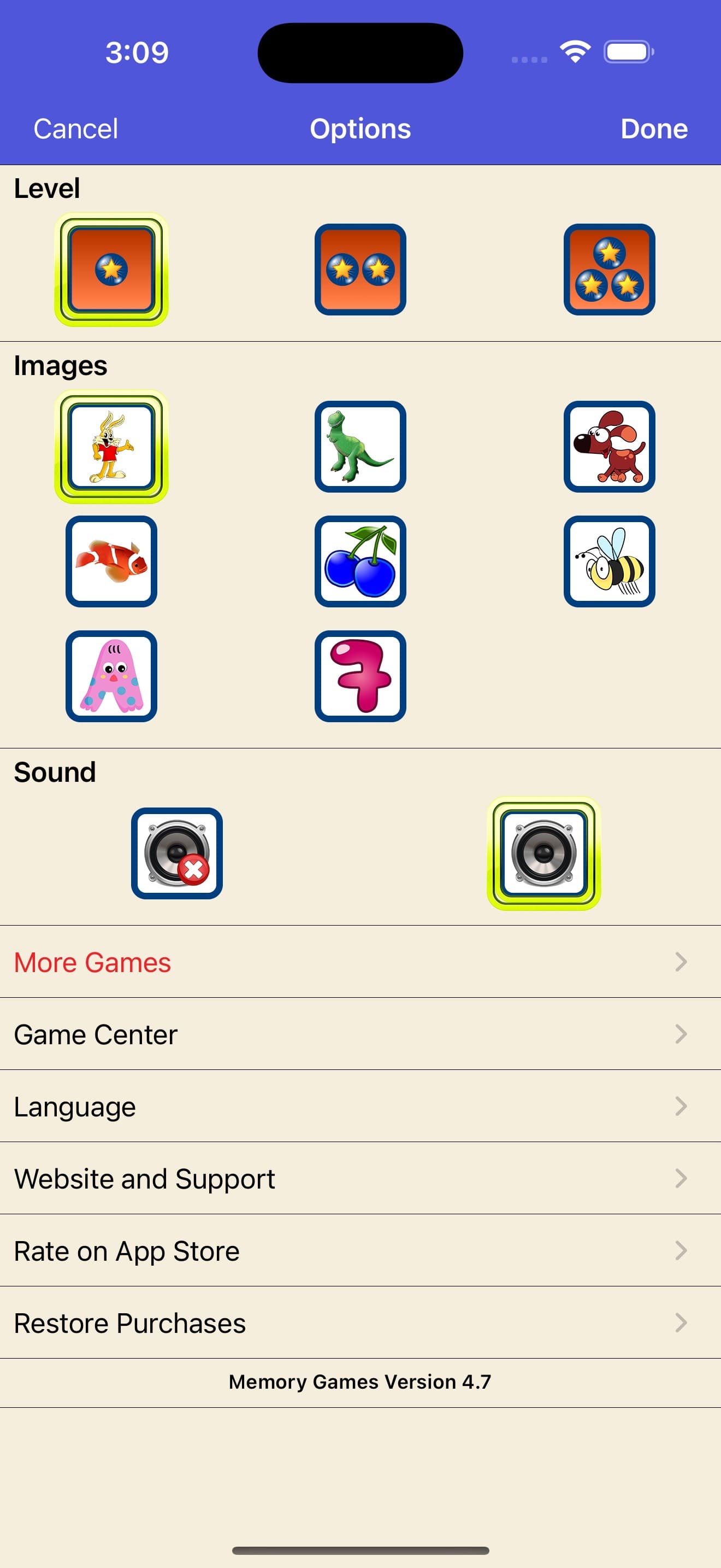 Memory Games with Animals screenshot 4 - screenshot