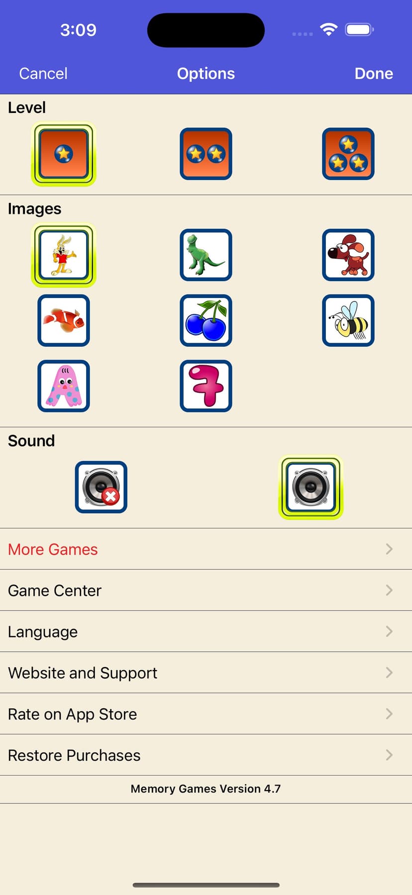 Memory Games with Animals screenshot 4 - screenshot