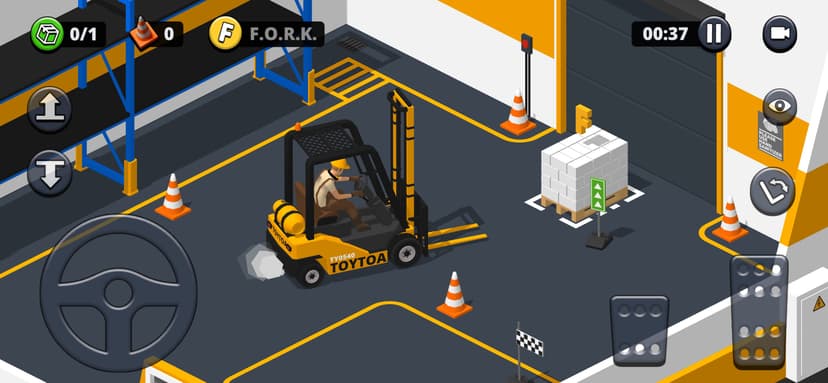 Forklift Extreme Simulator screenshot 1 - screenshot