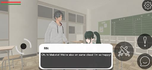 School Days Simulator screenshot 1 - screenshot