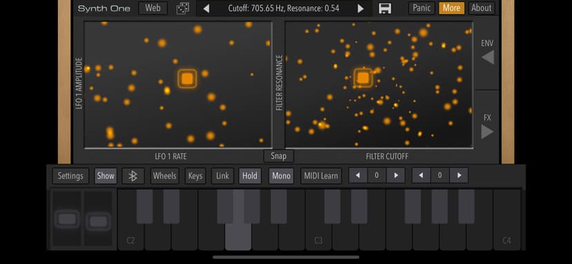 AudioKit Synth One Synthesizer screenshot 2 - screenshot