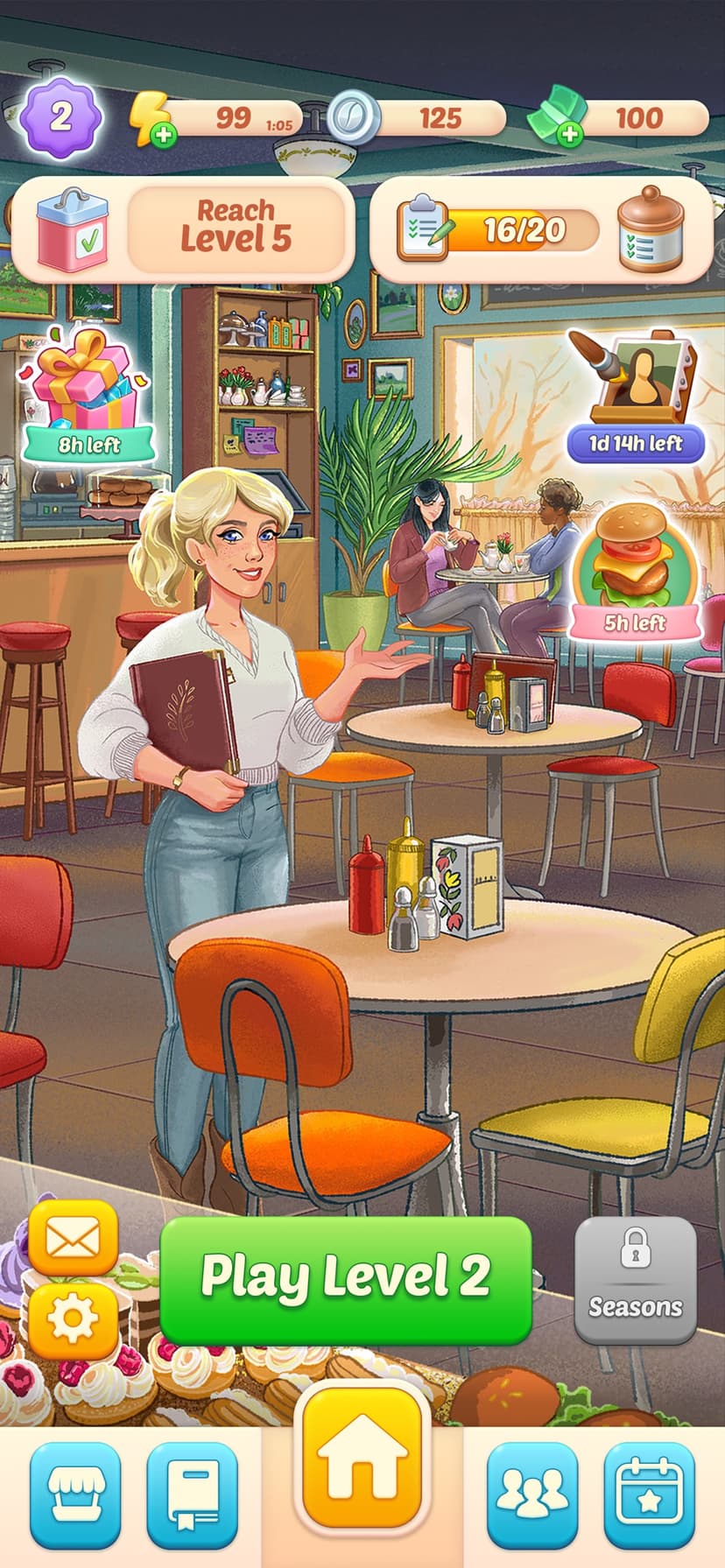 Corner Cafe : Merge & Cook screenshot 5 - screenshot