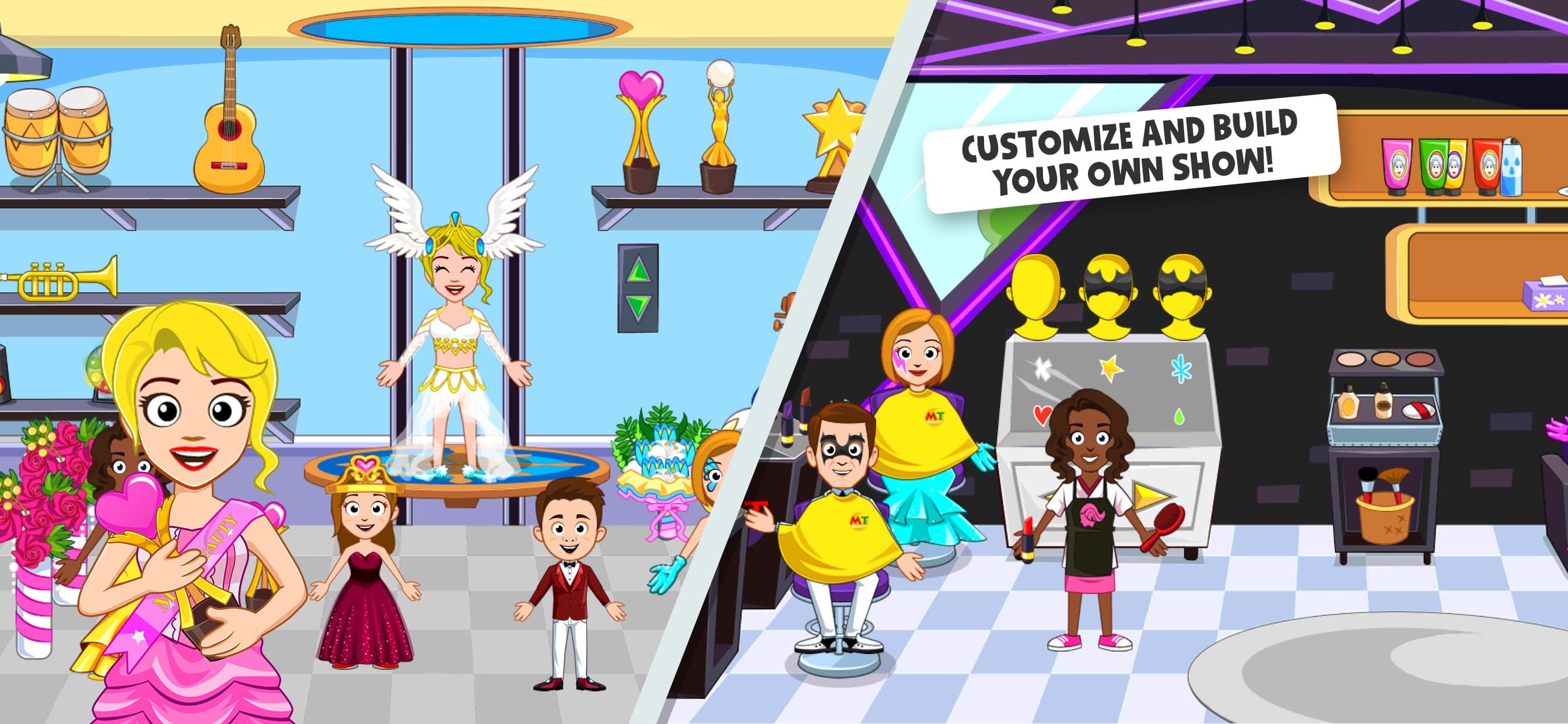 My Town : Beauty Contest Party screenshot 2 - screenshot