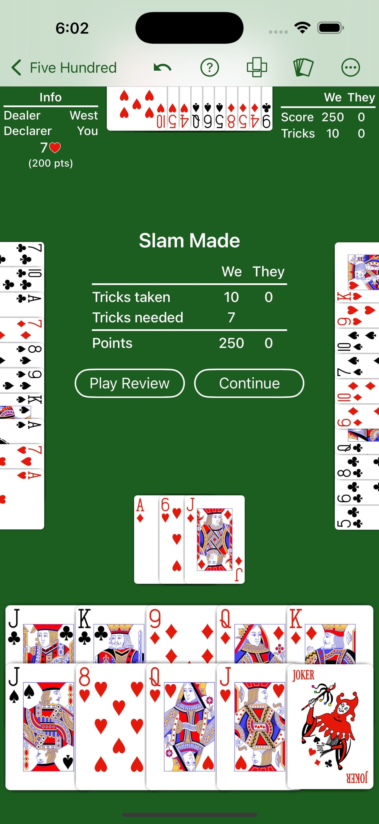 Five Hundred (500) - Expert AI screenshot 2 - screenshot