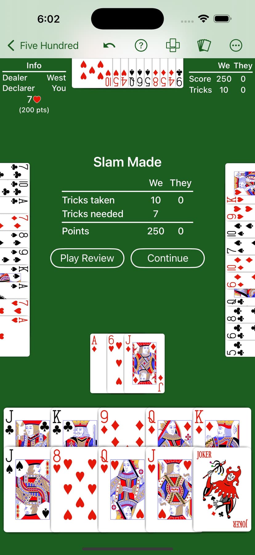 Five Hundred (500) - Expert AI screenshot 2 - screenshot