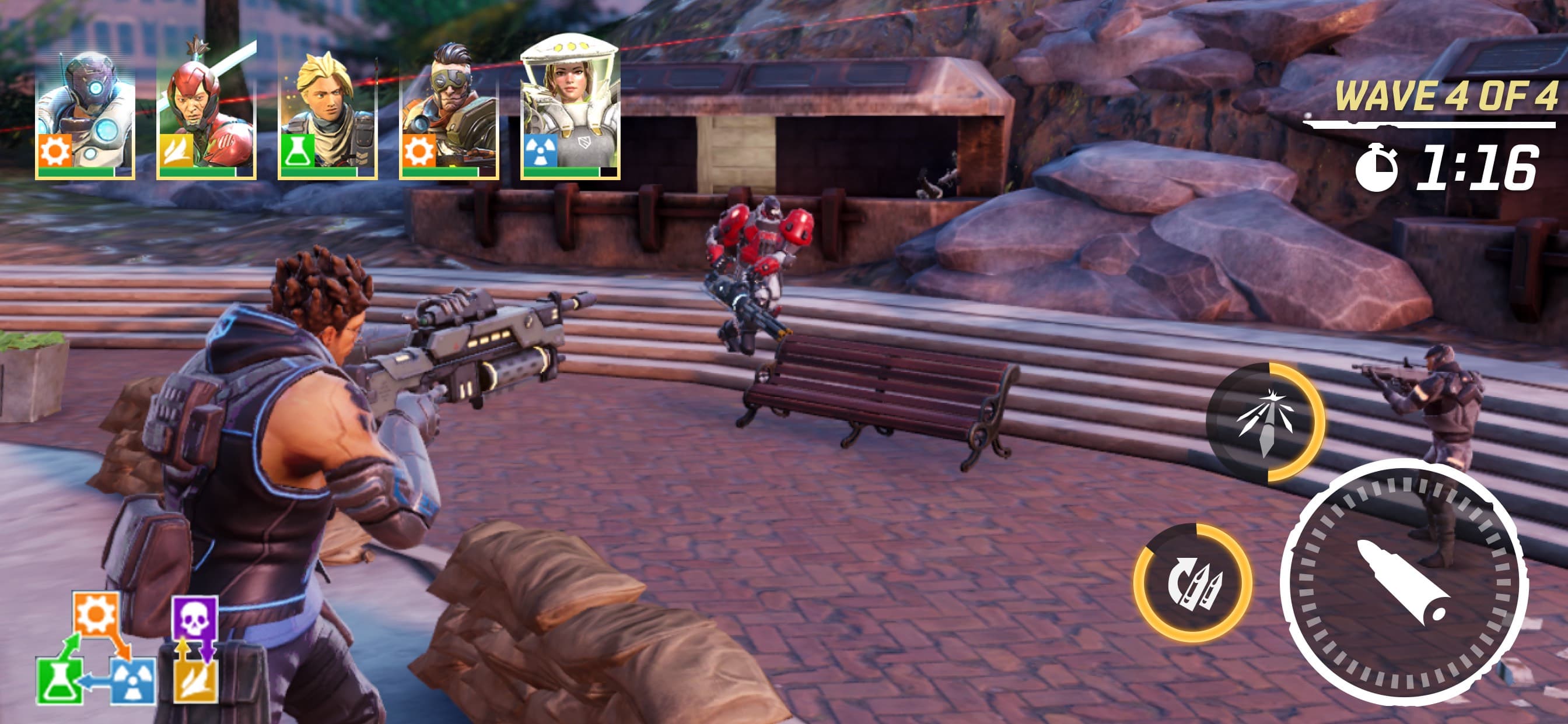 Hero Hunters - 3D Shooter wars screenshot 3 - screenshot