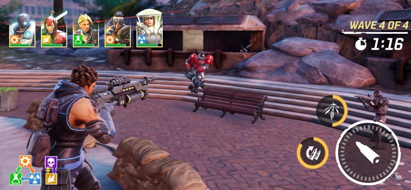 Hero Hunters - 3D Shooter wars screenshot 3 - screenshot