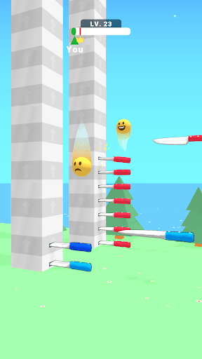 Ball Up: Knife Racing screenshot 2 - screenshot