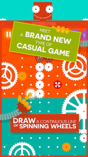 Wheeltris. Original puzzle screenshot 1 - screenshot