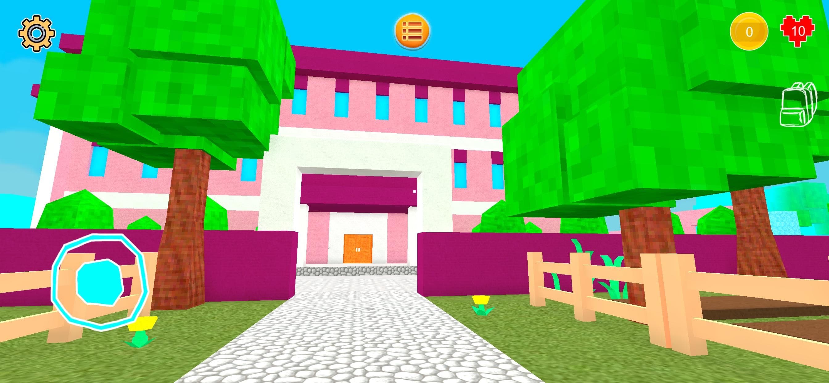 Pink Princess House Craft Game screenshot 1 - screenshot