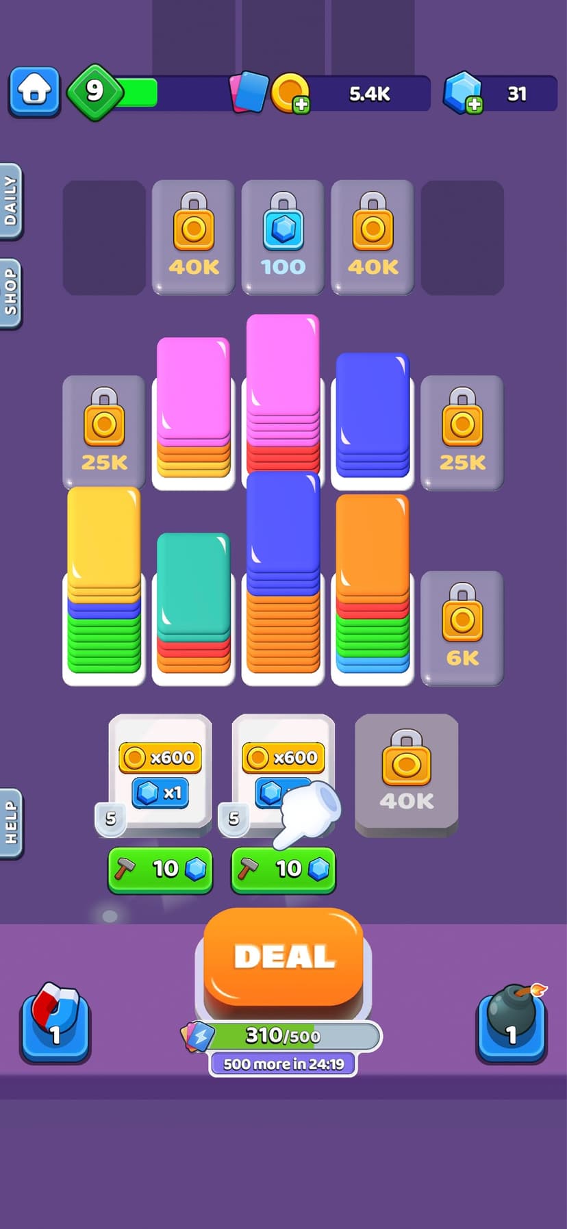 Card Shuffle Sort screenshot 4 - screenshot