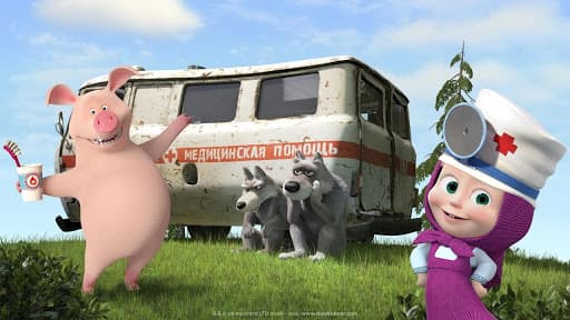 Masha and the Bear: Dentist screenshot 7 - screenshot
