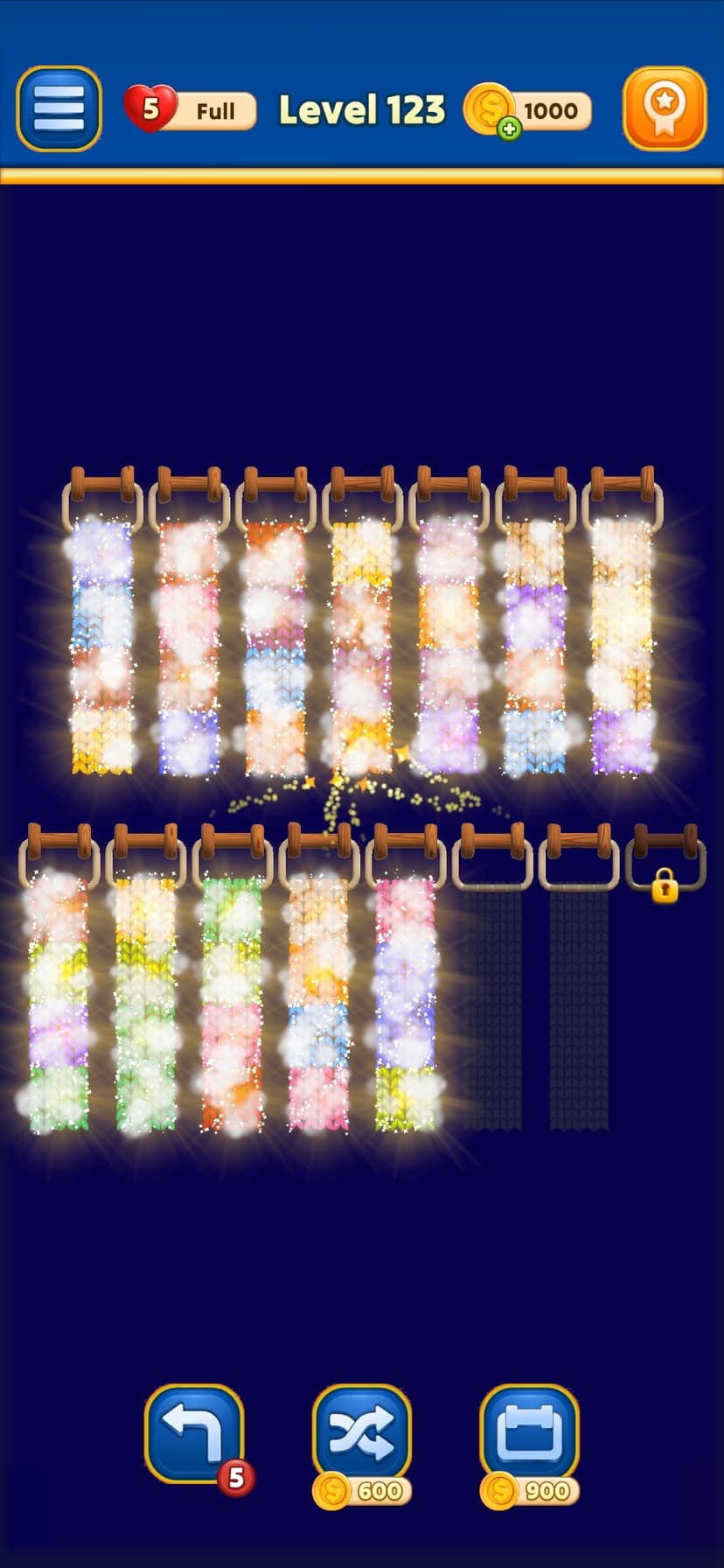 Bobbin Sort: Knit Color Puzzle screenshot 6 - screenshot
