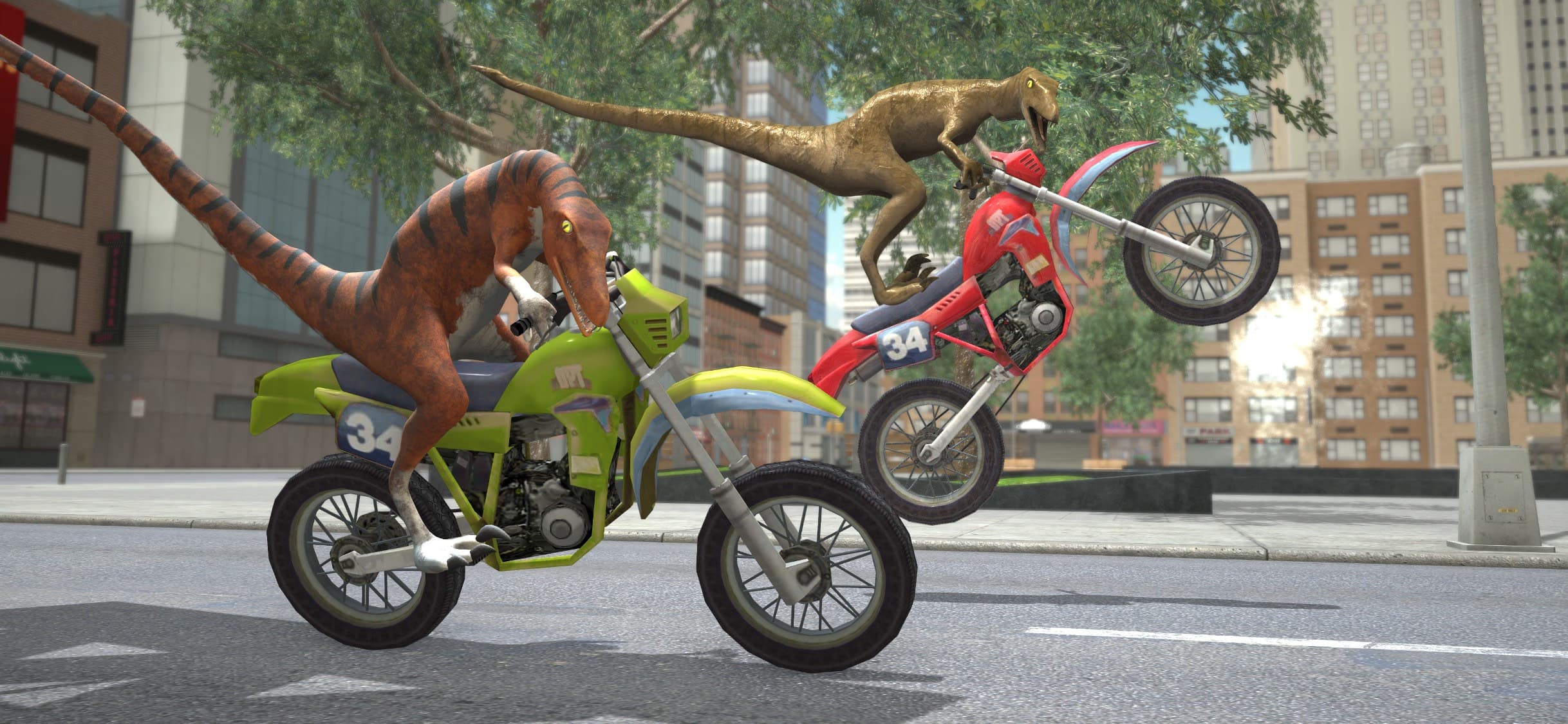 T-rex Simulator City World screenshot 2 - screenshot