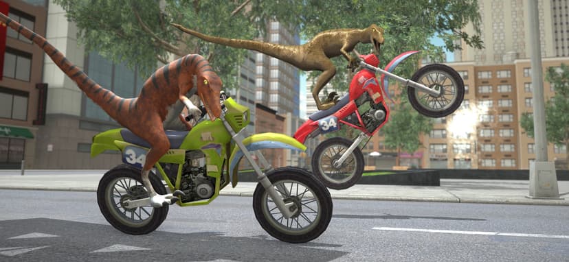 T-rex Simulator City World screenshot 2 - screenshot