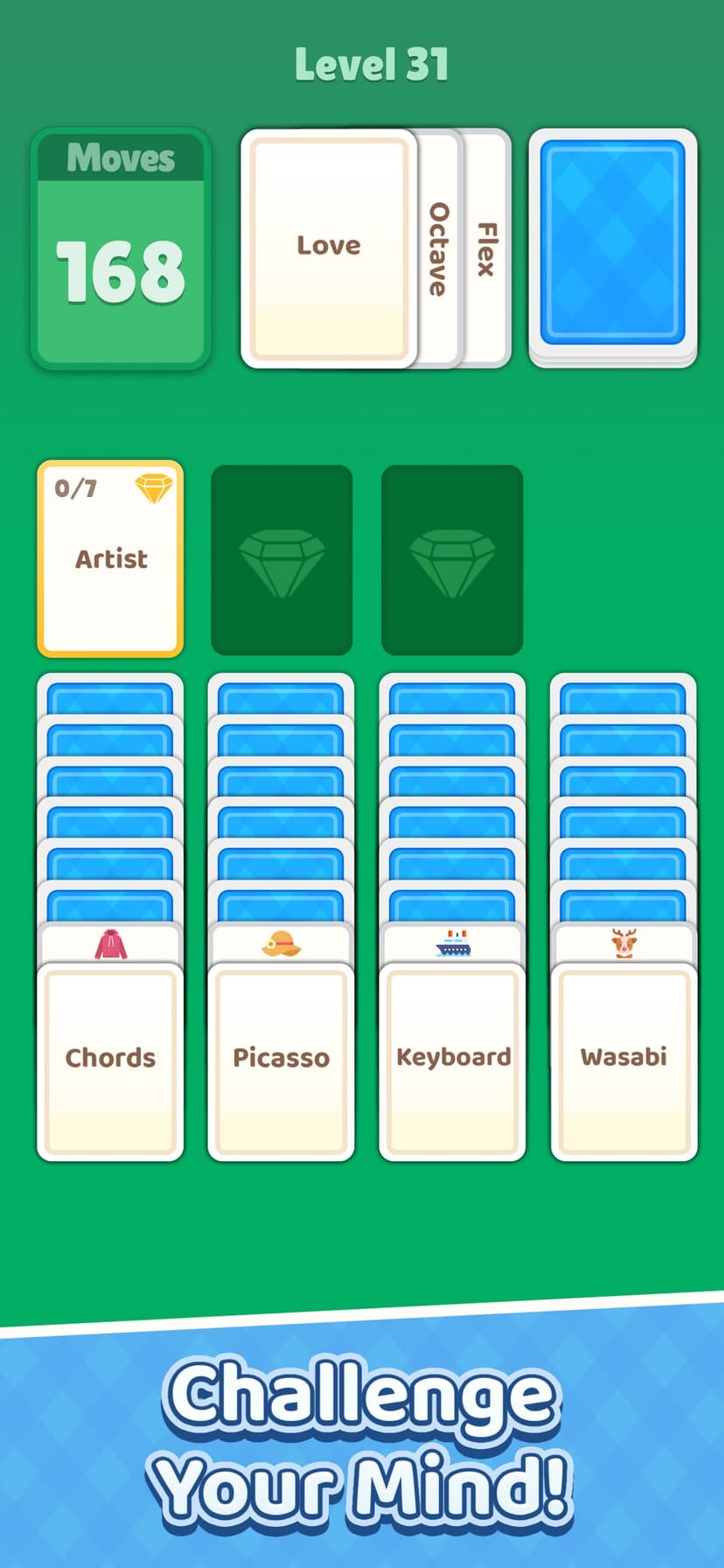 Card Solitaire: Word Game screenshot 3 - screenshot