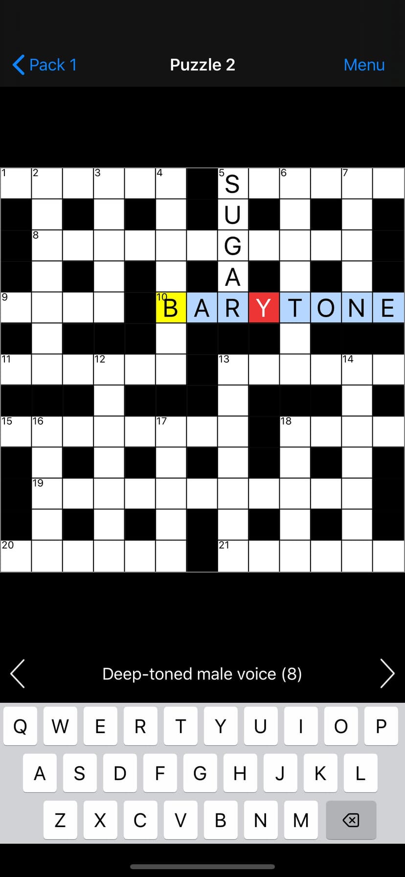 Crossword screenshot 7 - screenshot