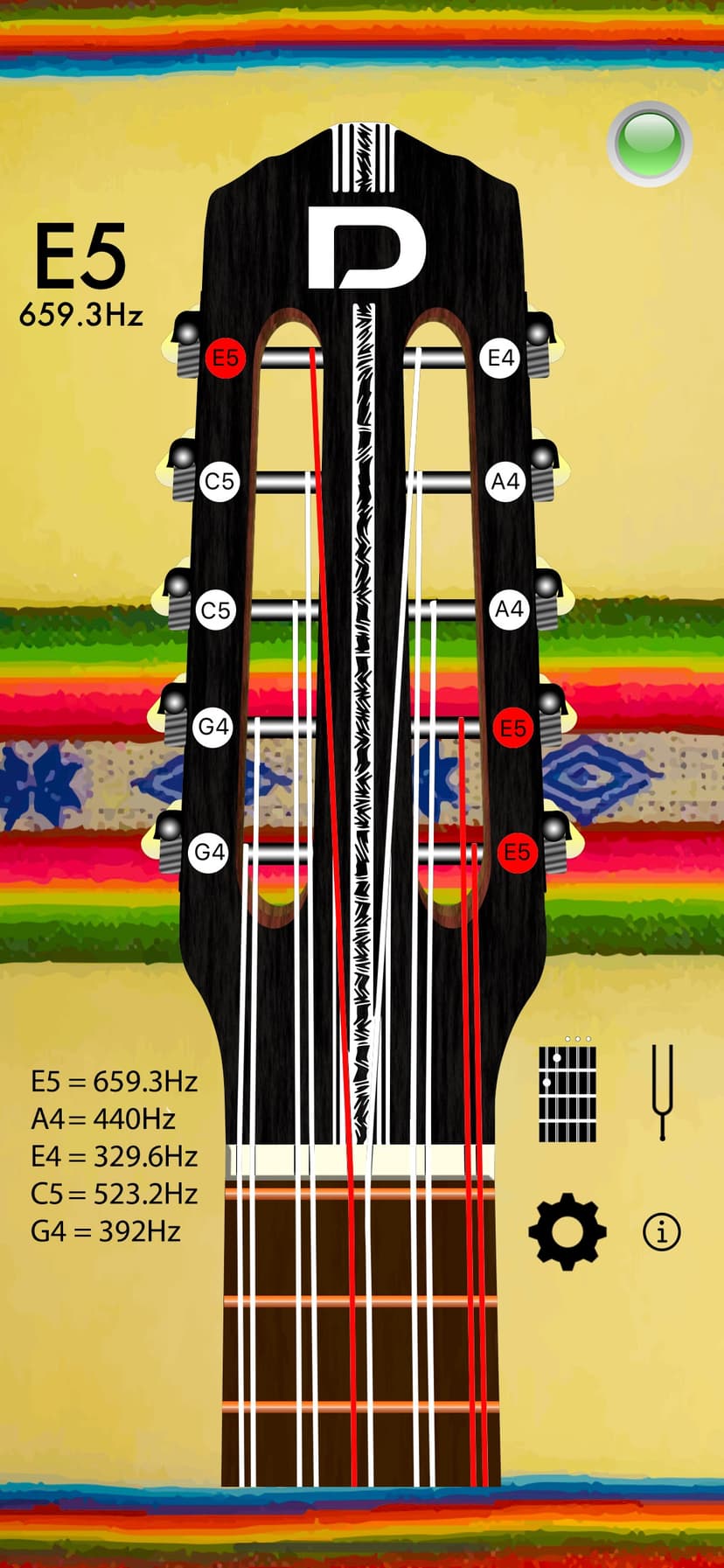 Charango Tuner Pro screenshot 1 - screenshot