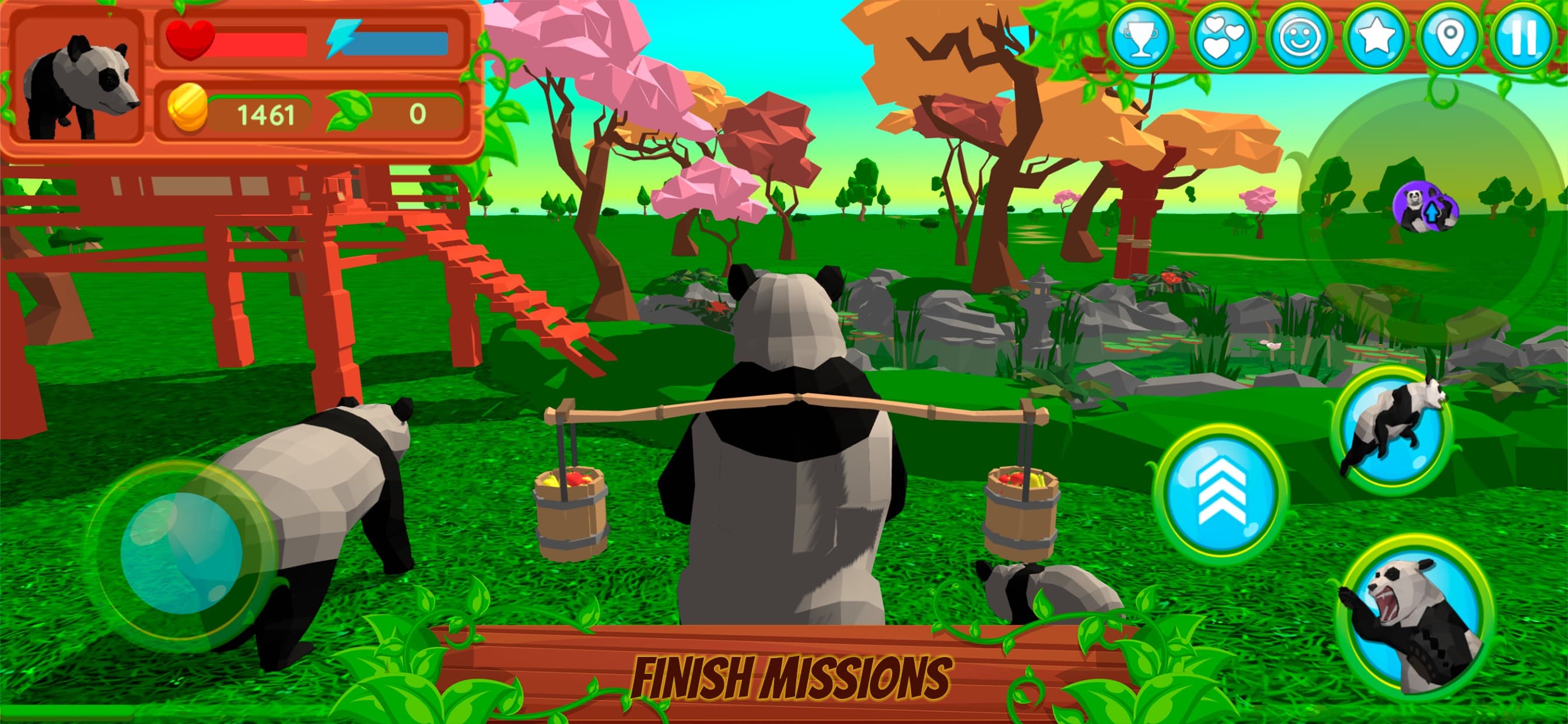 Panda Simulator: Animal Game screenshot 2 - screenshot