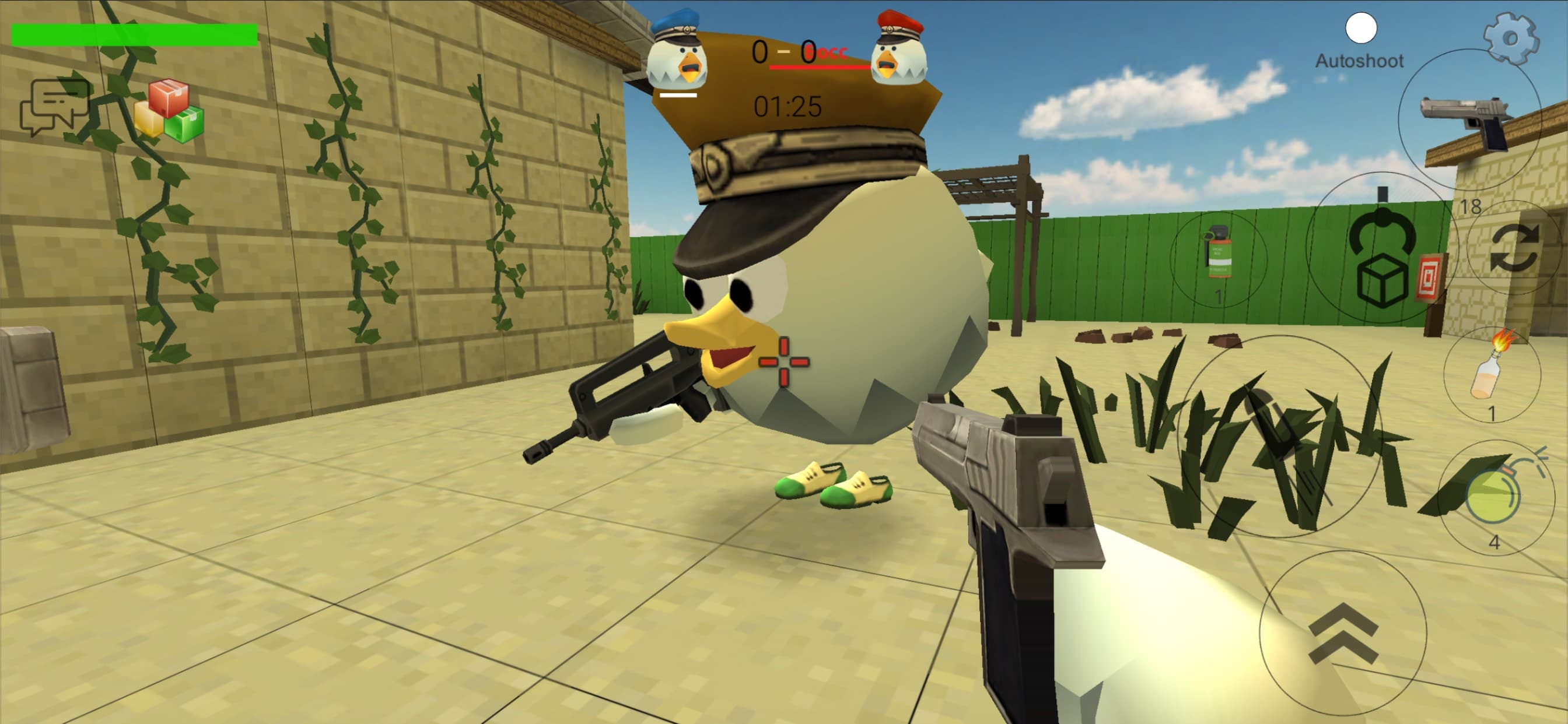 Chicken Gun screenshot 1 - screenshot