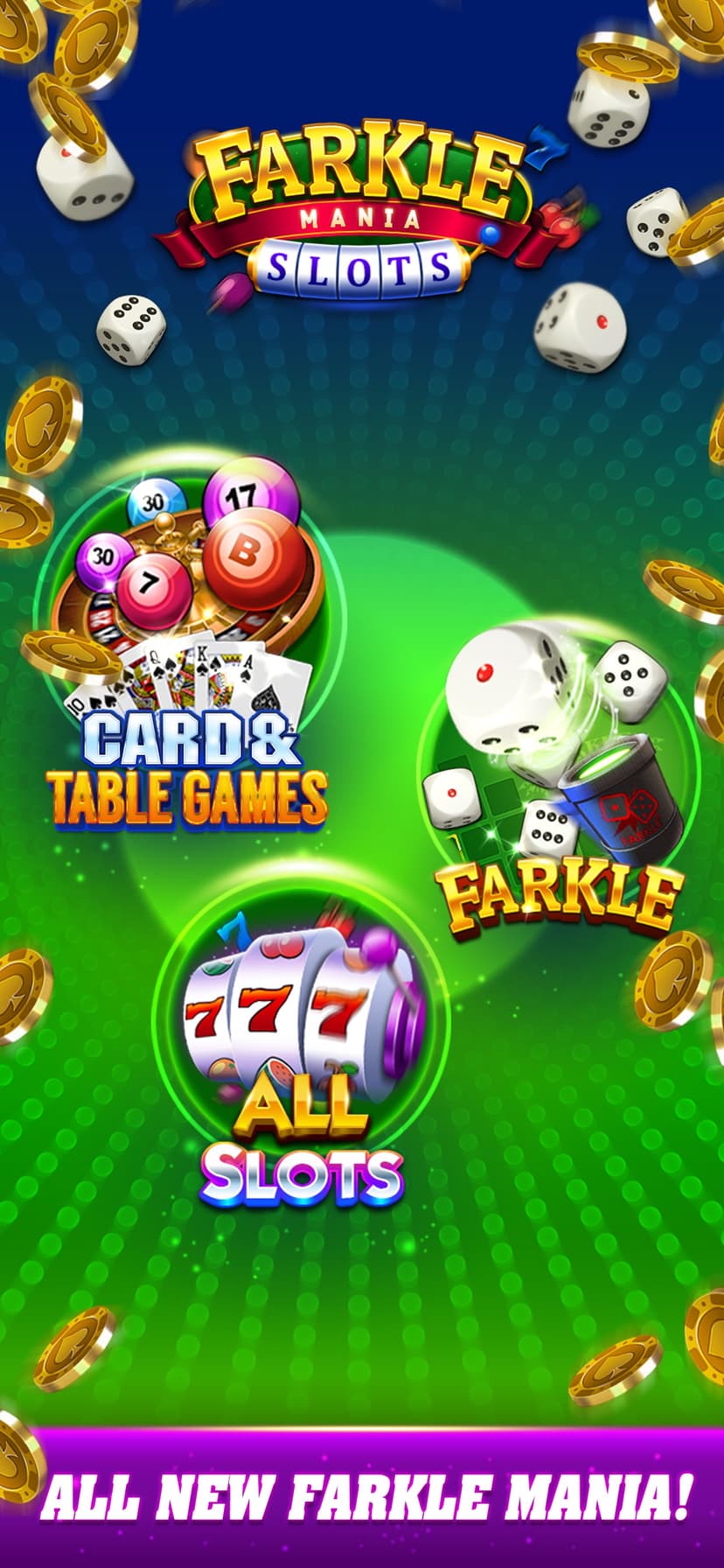 Farkle mania - Slots game screenshot 4 - screenshot