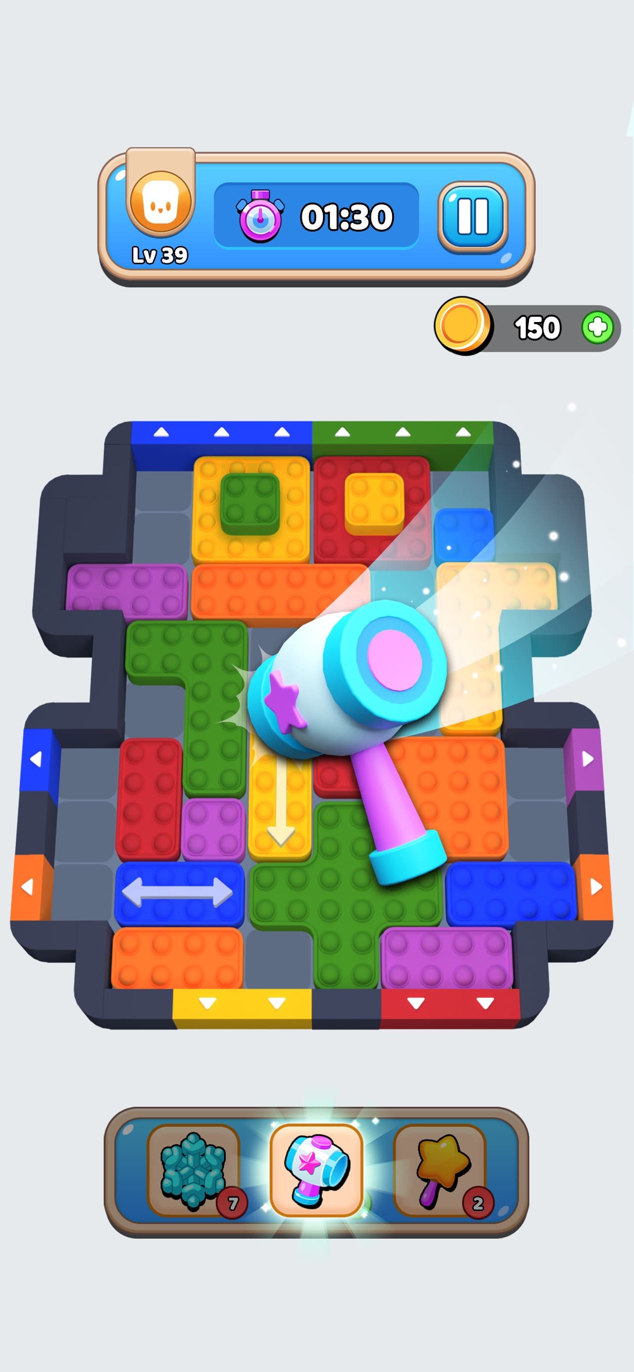 Pop It Block Jam screenshot 3 - screenshot