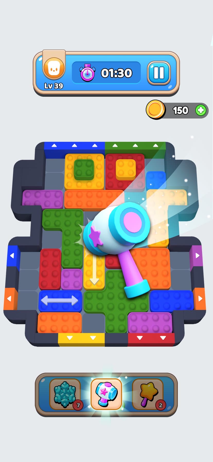 Pop It Block Jam screenshot 3 - screenshot
