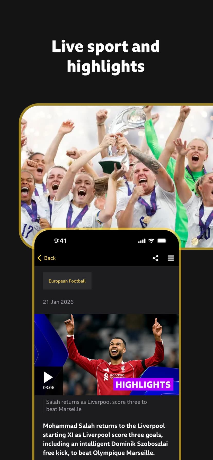 BBC Sport screenshot 3 - screenshot