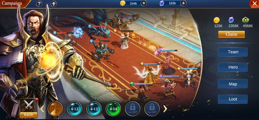 Trials of Heroes: Idle RPG screenshot 2 - screenshot