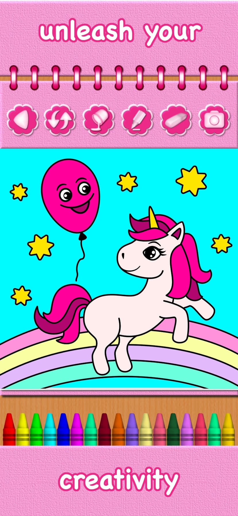 Unicorn Coloring Pony Games screenshot 2 - screenshot