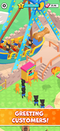 Awesome Park : Idle Game screenshot 1 - screenshot