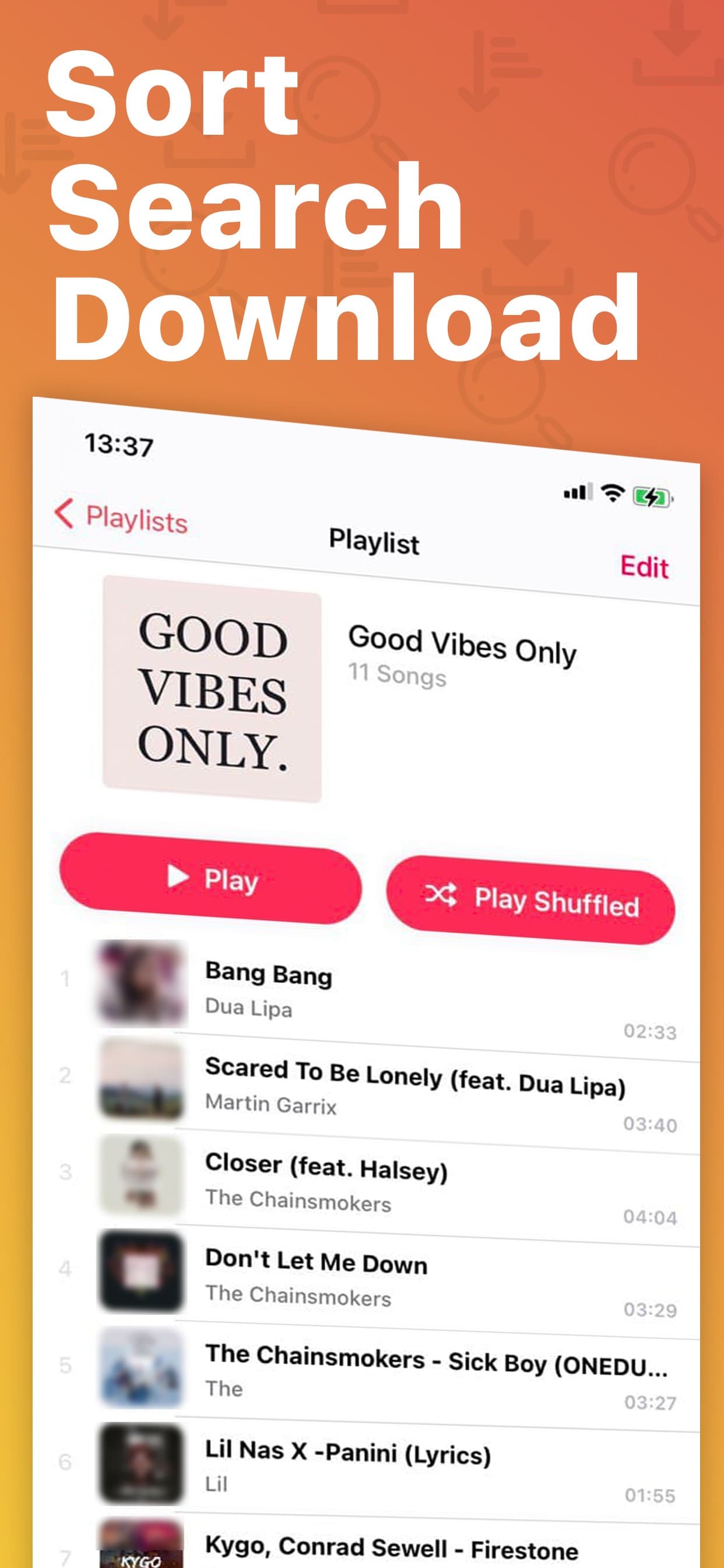 Melodista Music Offline Player screenshot 2 - screenshot