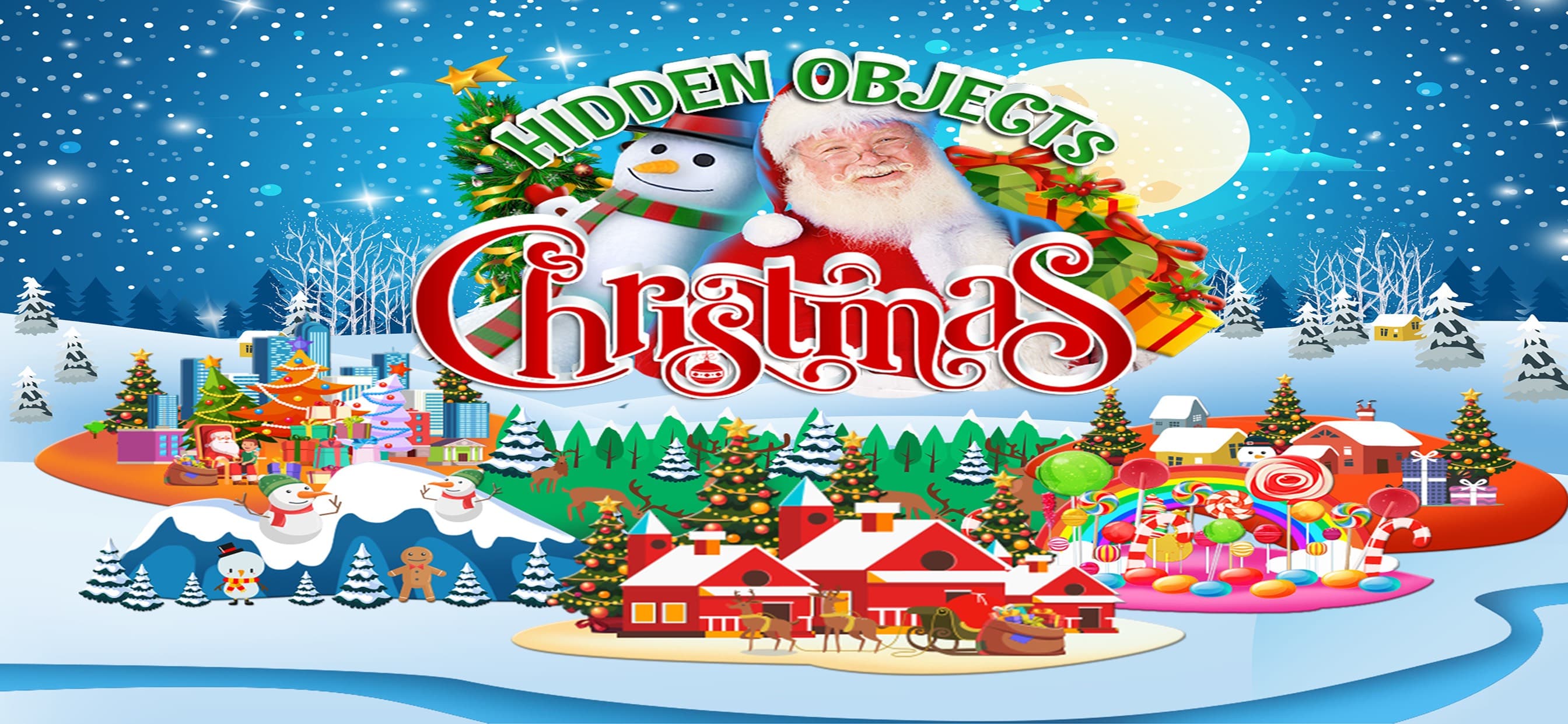 Hidden Object Christmas Puzzle screenshot 1 - screenshot