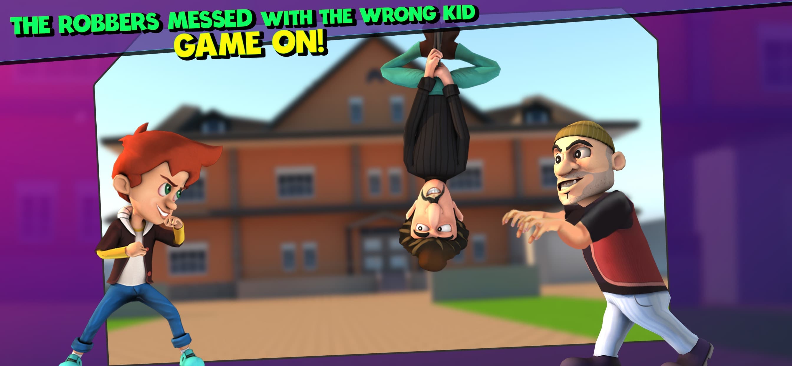 Scary Robber Home Clash screenshot 1 - screenshot