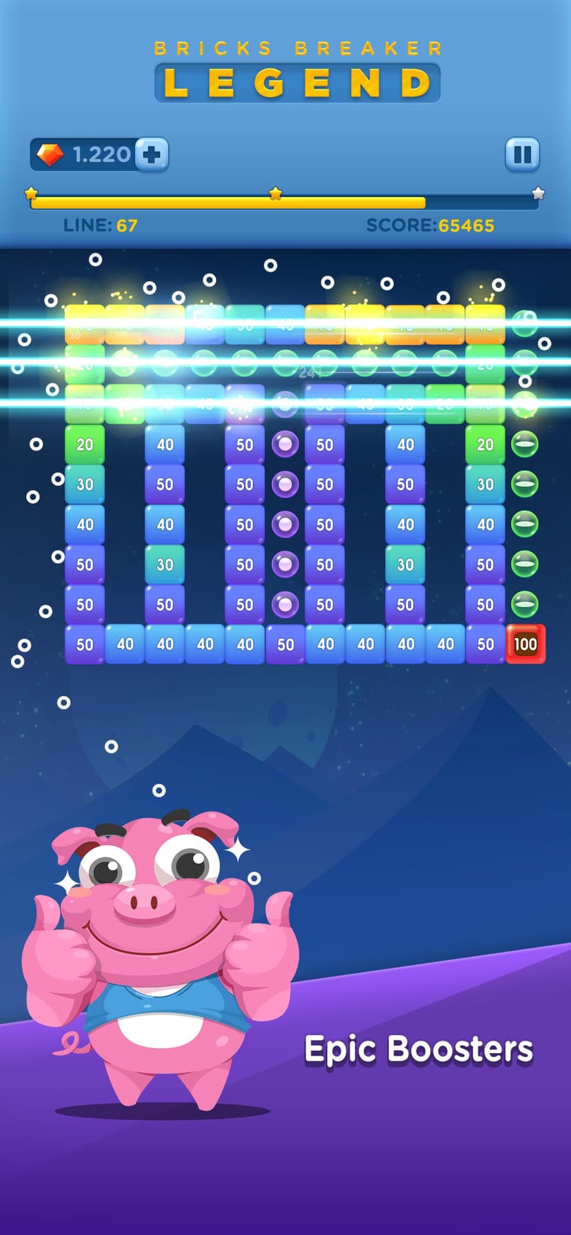 Bricks Breaker Legend screenshot 4 - screenshot