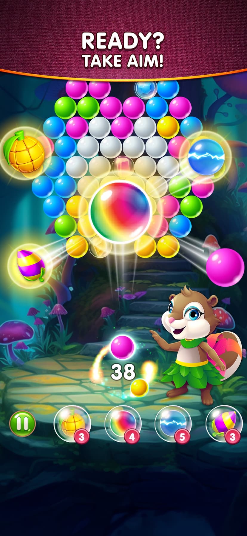 Woodland Bubble Pop screenshot 1 - screenshot