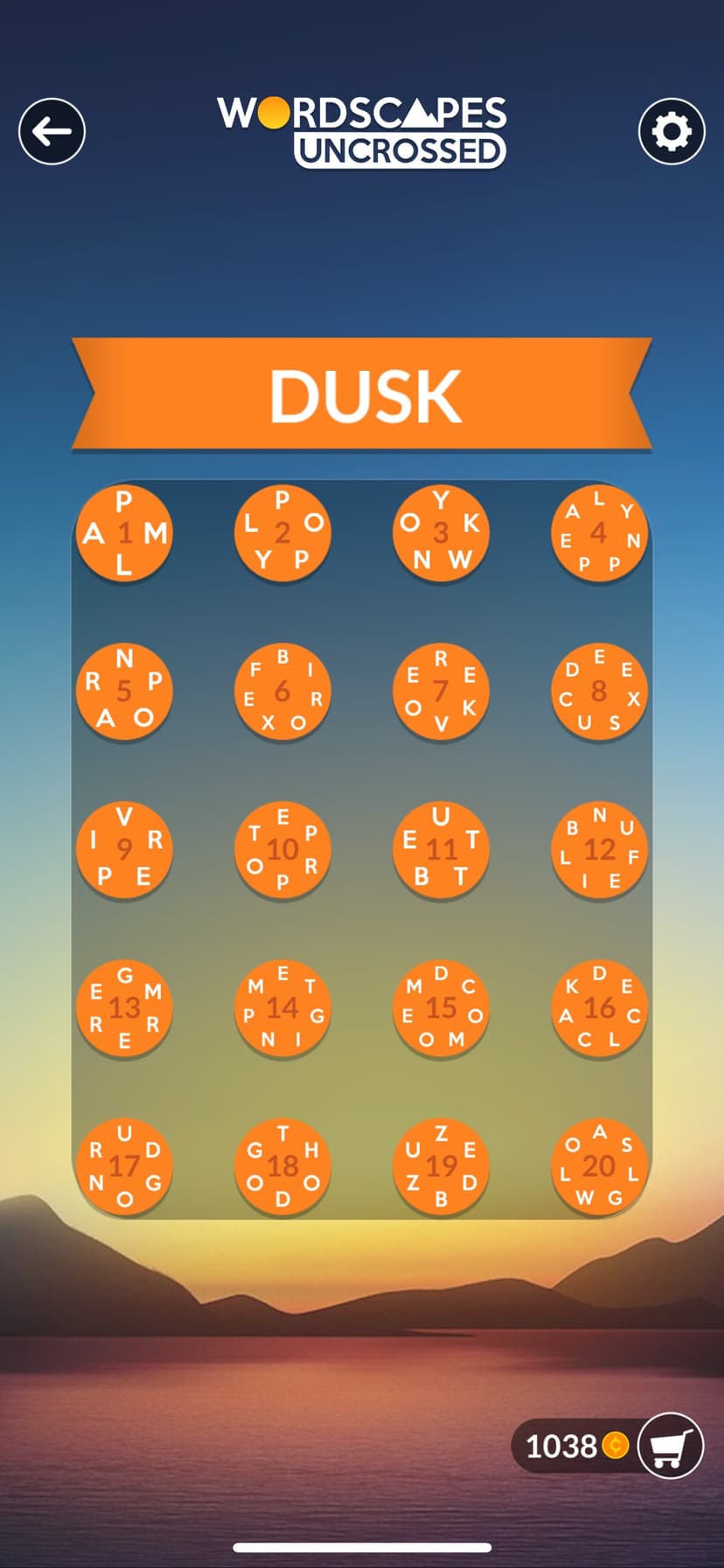 Wordscapes Uncrossed screenshot 3 - screenshot
