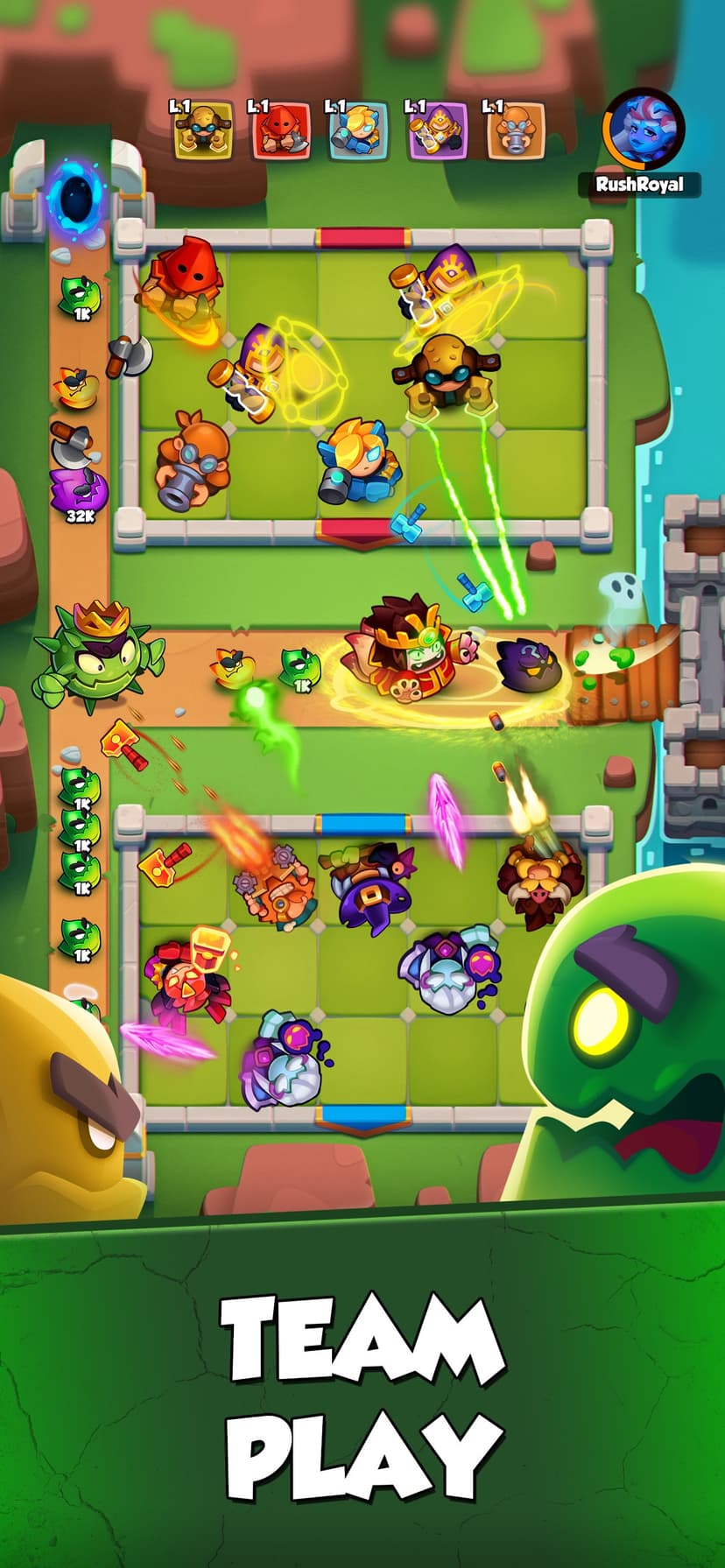 Rush Royale: Tower Defense RPG screenshot 4 - screenshot