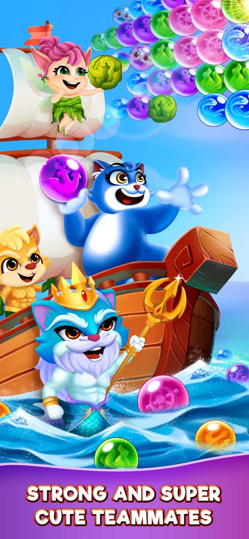 Cat Pop Island: Bubble Shooter screenshot 3 - screenshot