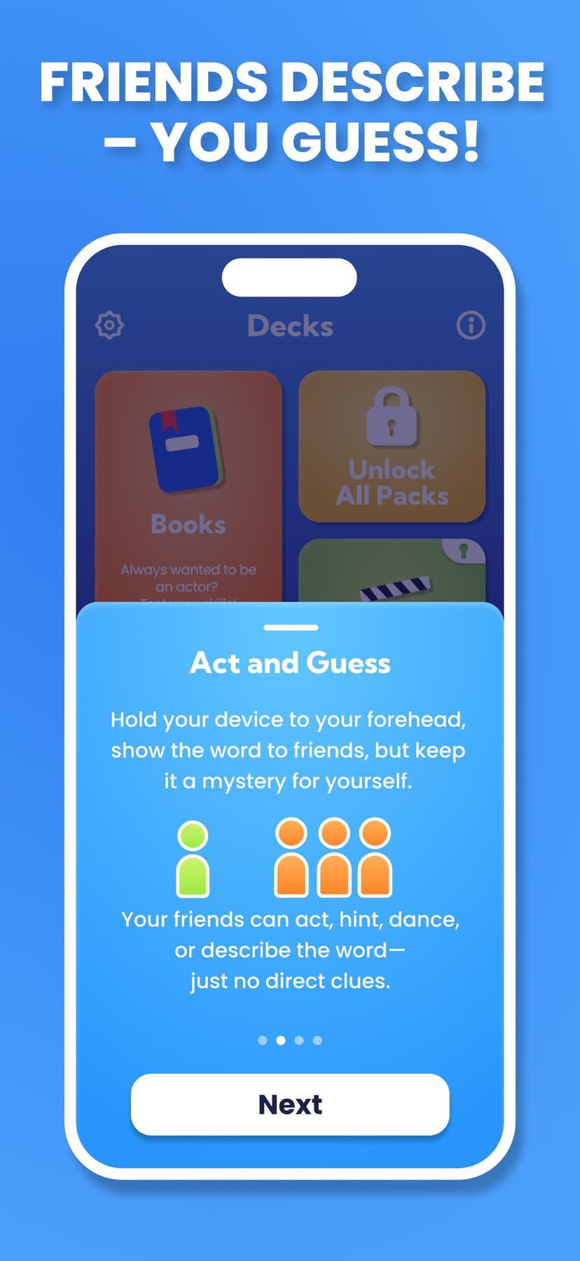 Charades Guess Game: Guessly screenshot 6 - screenshot
