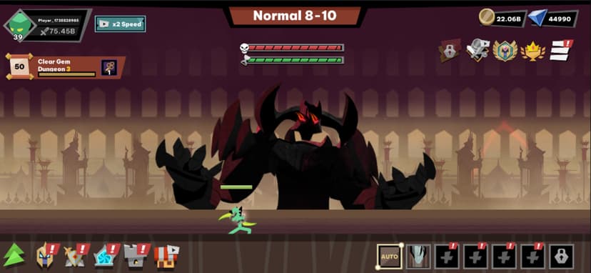 Stickman vs Monster: Idle RPG screenshot 2 - screenshot