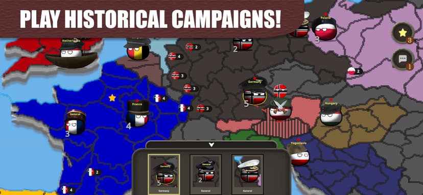 Countryball: World 1930 screenshot 1 - screenshot