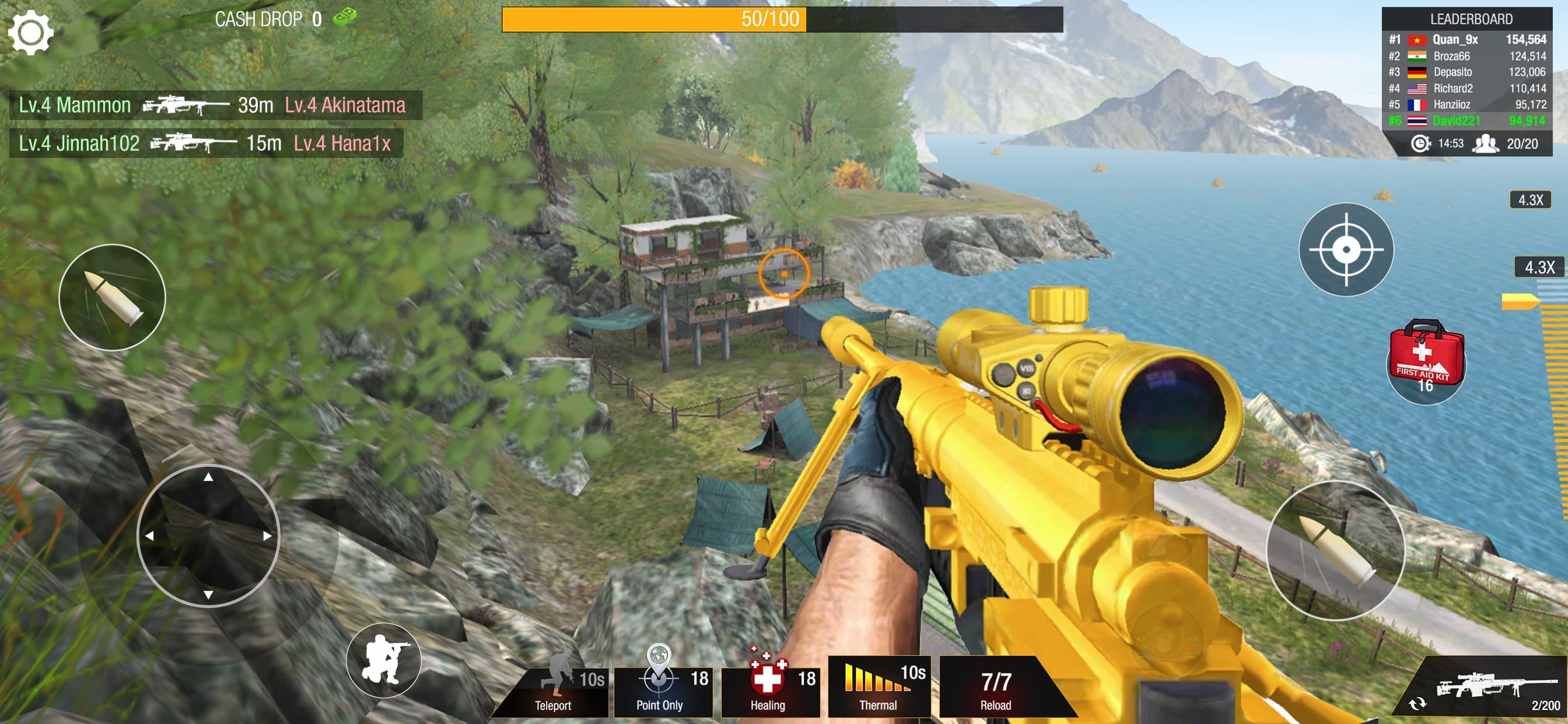 Sniper 3D: Bullet Strike PvP screenshot 5 - screenshot