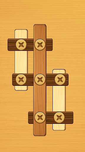 Screw Puzzle: Wood Nut & Bolt™ screenshot 1 - screenshot