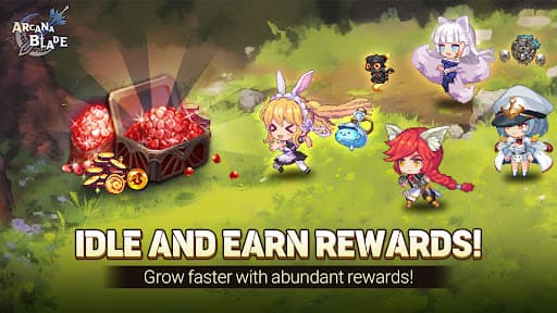 Arcana Blade : Idle RPG screenshot 1 - screenshot
