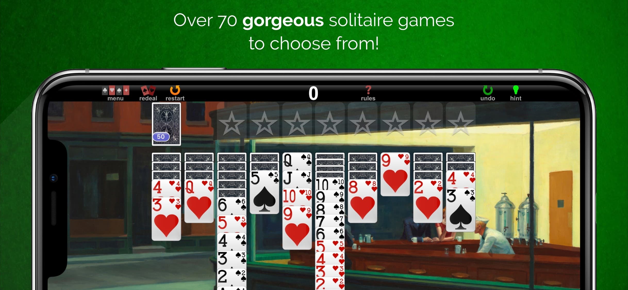 Full Deck Solitaire screenshot 1 - screenshot