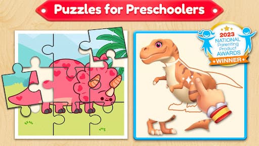 Dino Puzzle Games for Toddlers screenshot 13 - screenshot