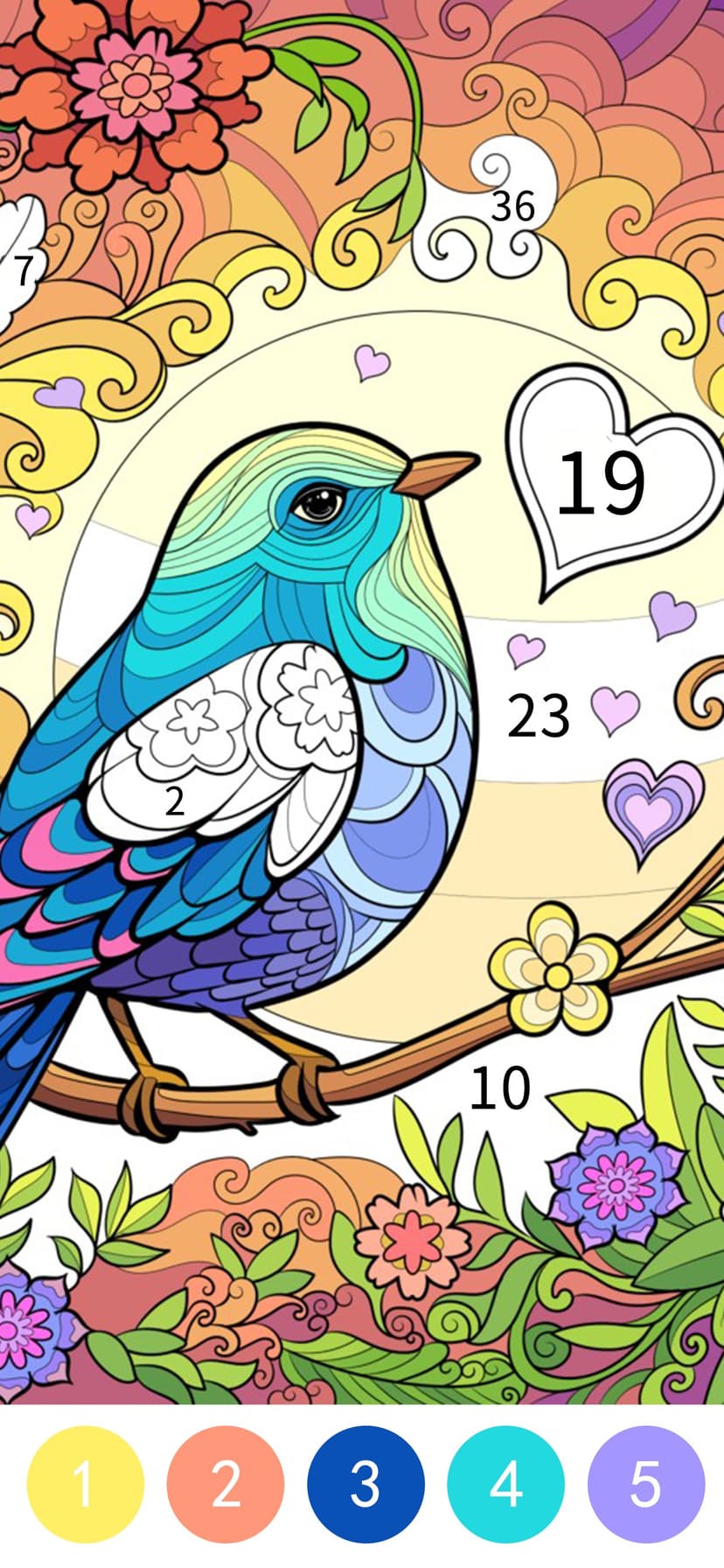 Tangle Color by Number Book screenshot 4 - screenshot