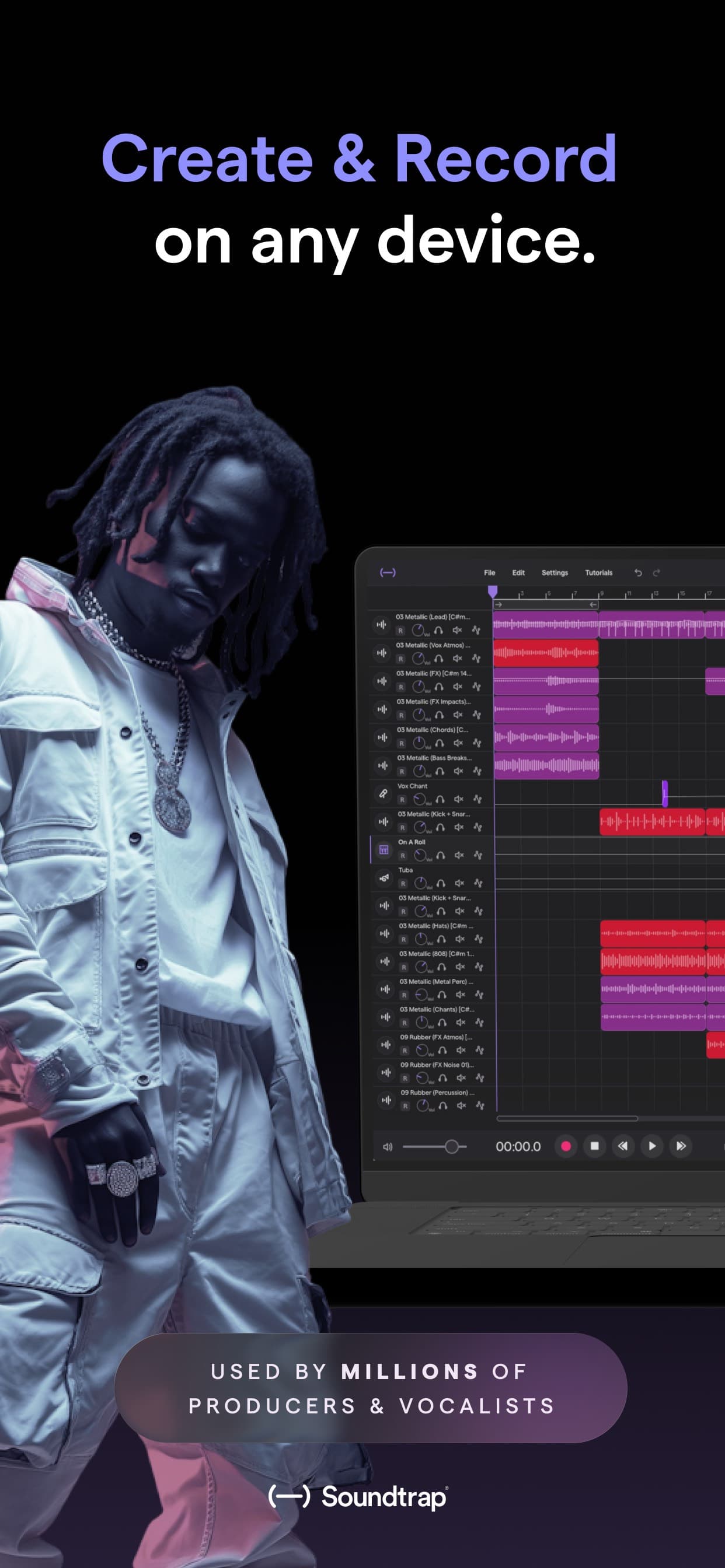 Soundtrap: Music Making Studio screenshot 1 - screenshot